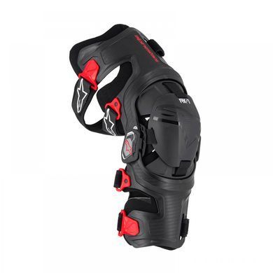 Мотонаколінники Alpinestars RK-7 Plasma Black/Red L