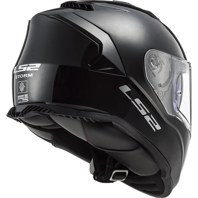 Мотошлем LS2 FF800 Storm 2 Solid Gloss Black ECE2206 XS