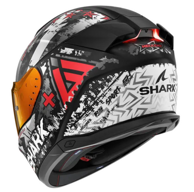 Мотошлем SHARK SKWAL i3 HELLCAT Matt Black Grey Red M
