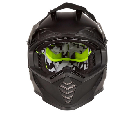 Мотошлем детский LS2 MX437 Fast 2 Mini Matt Black S