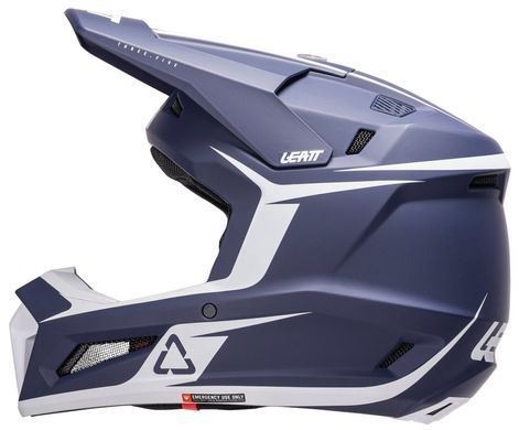 Мотошолом LEATT Moto 3.5 Helmet + Goggle Blue S
