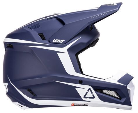 Мотошолом LEATT Moto 3.5 Helmet + Goggle Blue S