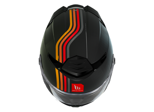 Мотошолом MT THUNDER 4 SV Mil A11 Matt Black XS