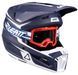 Мотошолом LEATT Moto 3.5 Helmet + Goggle Blue S