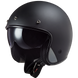 Мотошолом LS2 OF601 BOB Solid Matt Black XXL