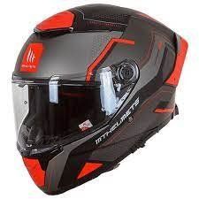 Мотошлем MT THUNDER 4 SV Jerk B5 Matt Red XS