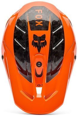 Мотошолом FOX V3 RS Helmet FRACTURE Flo Orange M