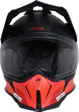 Мотошлем Just1 J14-F Elite Fluo Red Black XL