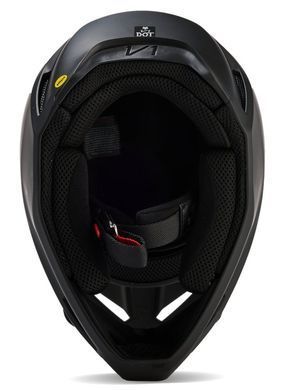 Мотошолом FOX V1 SOLID HELMET Matte Black, XL