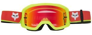 Детская кроссовая маска FOX YTH MAIN II BALLAST GOGGLE - SPARK Red Mirror Lens