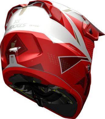 Мотошолом AXXIS WOLF Bandit B5 Matt Red XS