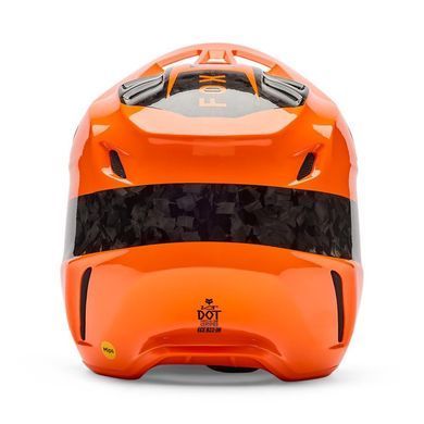 Мотошолом FOX V3 RS Helmet FRACTURE Flo Orange M