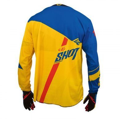 Джерсі Shot RACING FLEXOR Yellow Blue Red XL