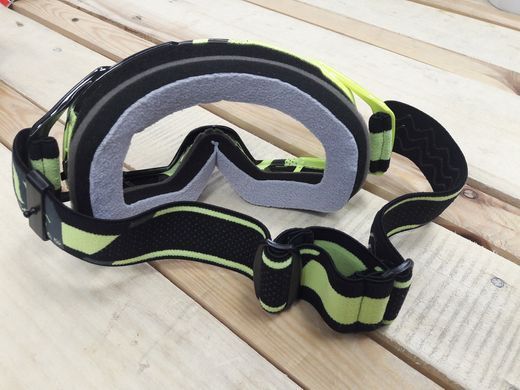 Маска кросова MT Goggles Mx Evo Stripes Black/Fluo Yellow