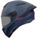 Мотошлем MT Targo S Solid A7 Matt Blue ECE2206 XS