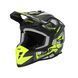 Мотошолом ACERBIS LINEAR 2206 black fluo yellow XL, L