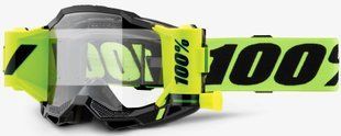 Окуляри 100% ACCURI 2 FORECAST Neon Yellow - Clear Lens, Roll-Off