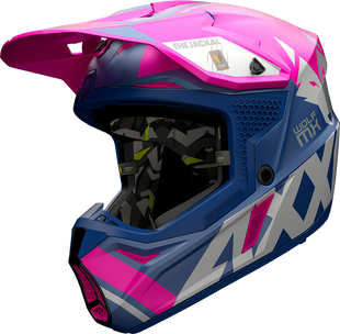 Мотошлем AXXIS WOLF Jackal C18 Matt Pink XS