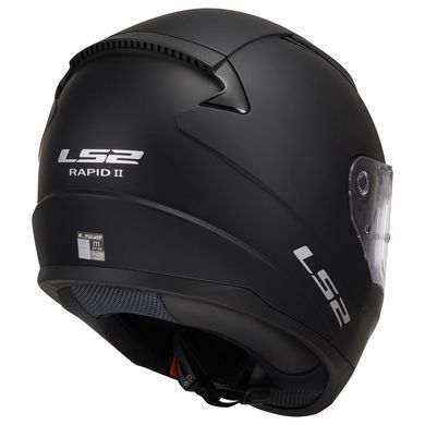 Мотошлем LS2 FF353 Rapid 2 Solid Matt Black XS