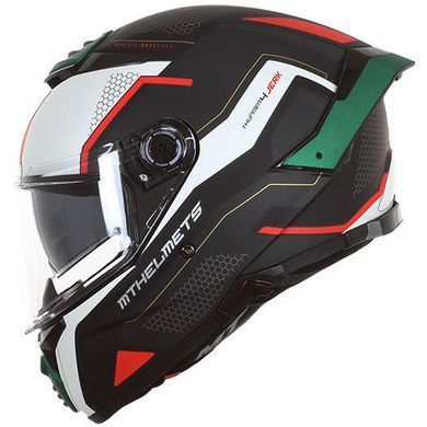 Мотошлем MT THUNDER 4 SV Jerk B6 Matt Green XS