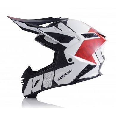 Мотошлем Acerbis X-TRACK VTR White Red L