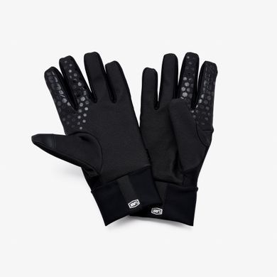 Моторукавички підліткові теплі 100% BRISKER Black S