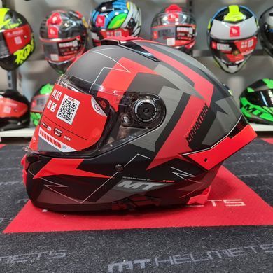 Мотошлем MT THUNDER 4 SV Mountain C5 Matt Red XS