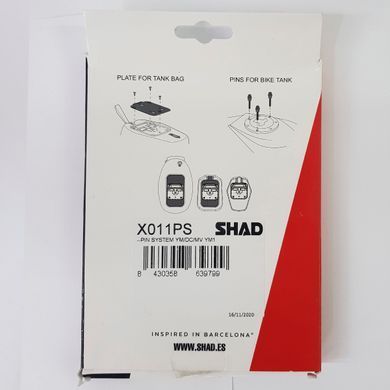 Крепление сумки на бак KSHX011PS SHAD E16P E10P E04P для Ducati Yamaha