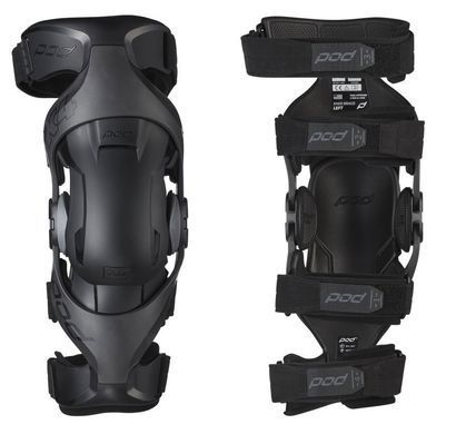 Мото брейси Pod K4 2.0 Knee Brace Graphite 3XL