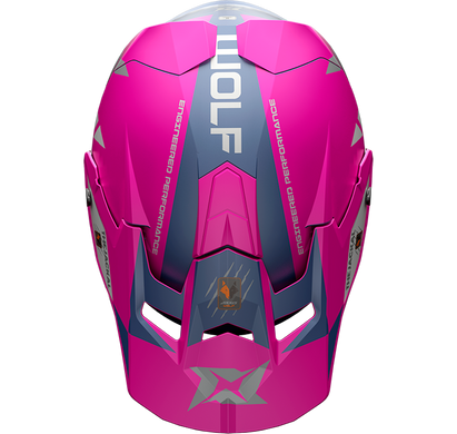 Мотошлем AXXIS WOLF Jackal C18 Matt Pink XS