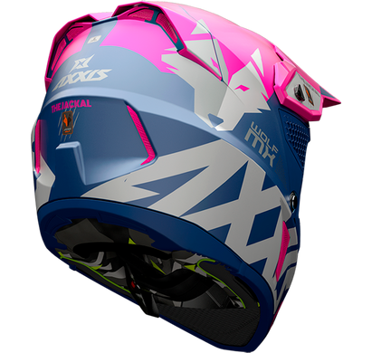 Мотошлем AXXIS WOLF Jackal C18 Matt Pink XS