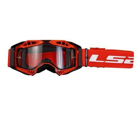 Мотоочки LS2 AURA Red Clear Lens