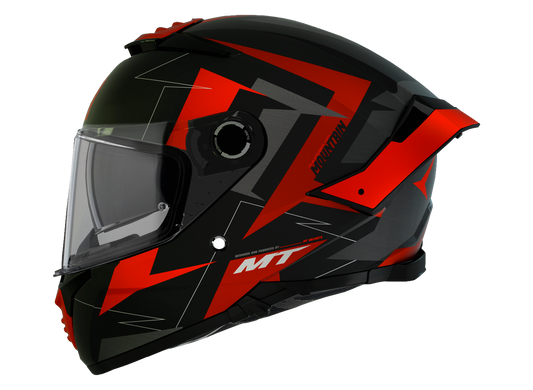 Мотошлем MT THUNDER 4 SV Mountain C5 Matt Red XS