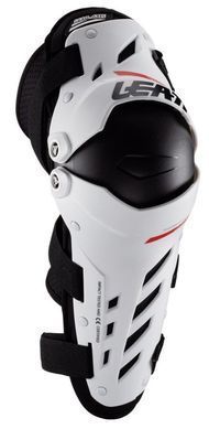 Мотонаколінники дитячі LEATT Knee Guard Dual Axis Junior White One size