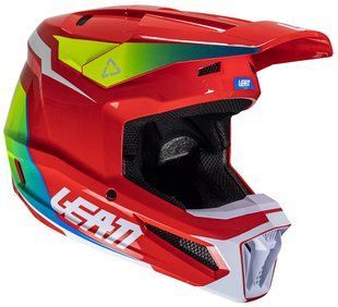 Мотошолом LEATT Moto 2.5 Helmet Red, S