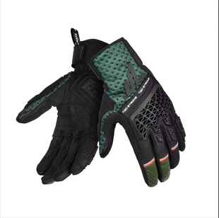 Моторукавички Seventy N60 TWO STROKE Black Green Red L