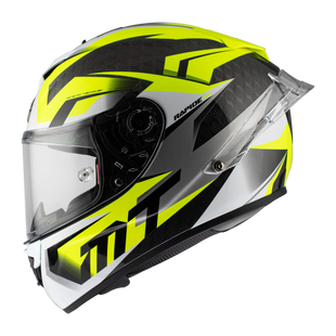 Мотошлем MT RAPIDE Pro Carbon FUGAZ D3 Gloss Yellow S