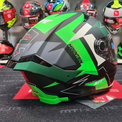 Мотошолом MT THUNDER 4 SV Mountain B6 Matt Green XS