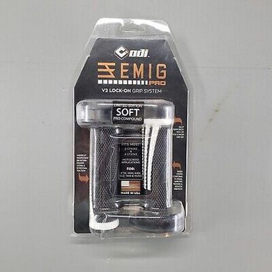 Мото Гріпси ODI EMIG PRO MX V2 Lock-On Grip - BLACKOU