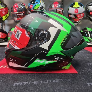 Мотошолом MT THUNDER 4 SV Mountain B6 Matt Green XS