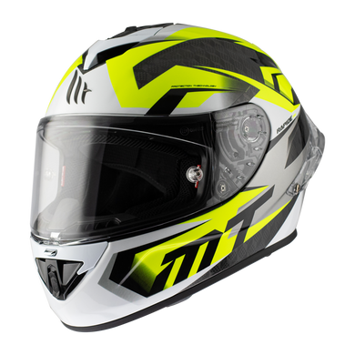Мотошлем MT RAPIDE Pro Carbon FUGAZ D3 Gloss Yellow S