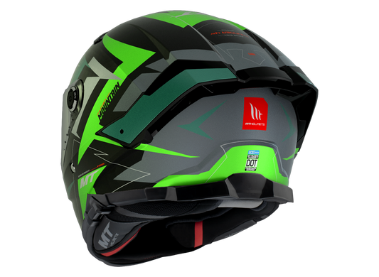 Мотошолом MT THUNDER 4 SV Mountain B6 Matt Green XS