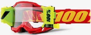 Окуляри 100% ACCURI 2 FORECAST Red - Clear Lens, Roll-Off
