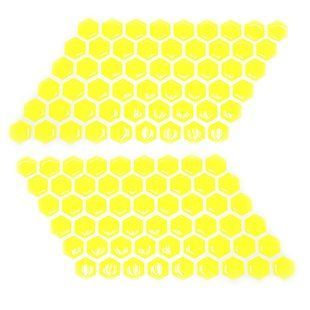 Соты на бак MM fluo yellow