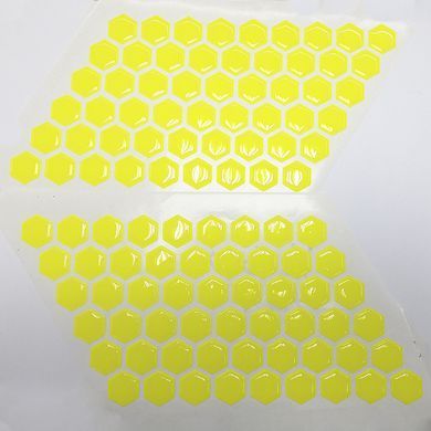 Соты на бак MM fluo yellow
