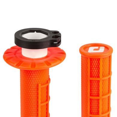 Гріпси ODI HALF-WAFFLE MX V2 Lock-On Flo-Orange