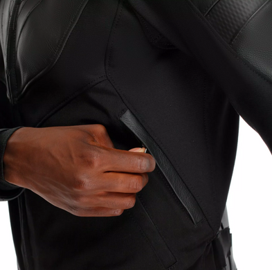 Мотокуртка Dainese IPERATTIVA Leather-Textile Black