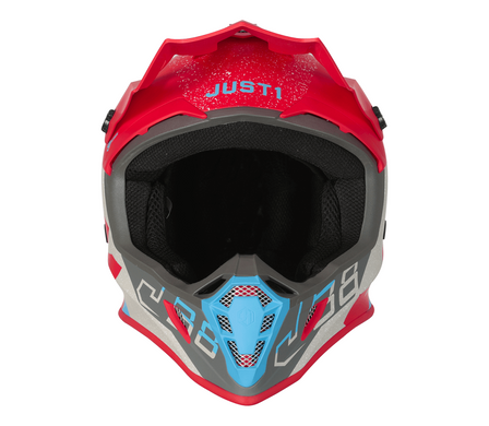 Мотошлем Just1 J38 Korner Blue Red XL