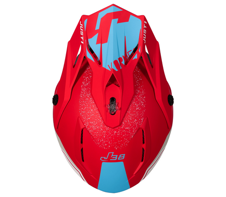 Мотошлем Just1 J38 Korner Blue Red XL