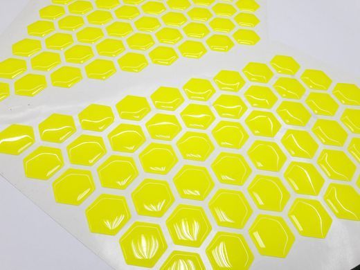 Соты на бак MM fluo yellow